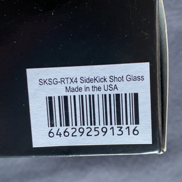 Sidekick Shot Glass 4, 2 piece Shot Glasses in each box BRAND NEW Infusing Shots - Picture 8 of 8